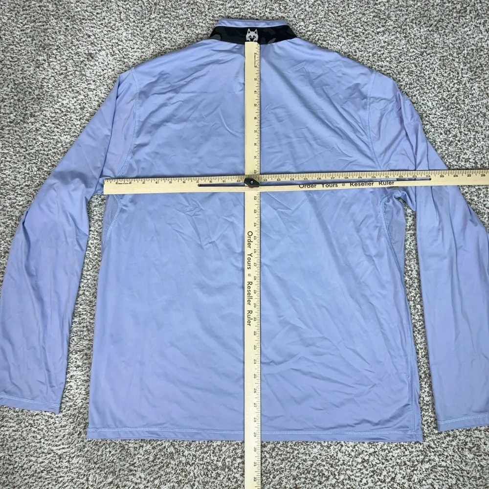 Greyson Pullover Shirt Mens XL Purple‎ Long Sleeve Golf Quarter Zip Performance